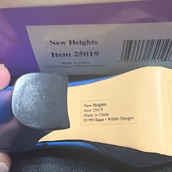 Just The Right Shoe Blue Heels - Picture 5 of 5